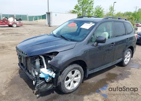 2015 Subaru Forester 2.5I Premium из США, поврежденный, VIN JF2SJADC8FH559386